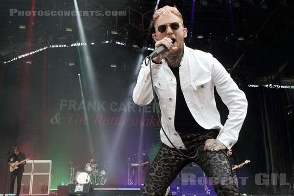 FRANK CARTER AND THE RATTLESNAKES - 2017-08-25 - SAINT CLOUD - Domaine National - Grande Scene - 